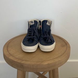 NEW MADEWELL x Vans Unisex Sk8-Hi High-Top Sneakers Dark Denim womens size 9